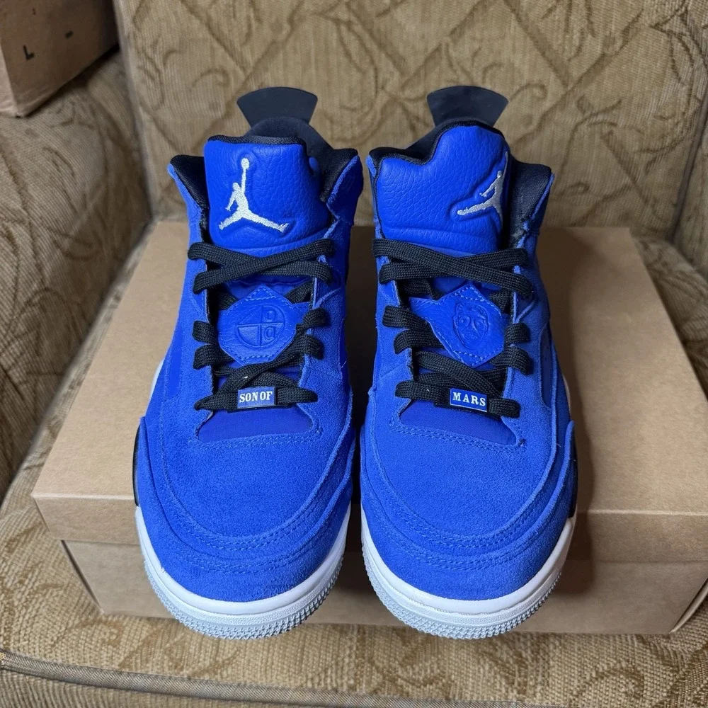 Air Jordan Son of Mars Low Hyper Royal Blue Size 8.5 Sneakers 580603-401 Clean!